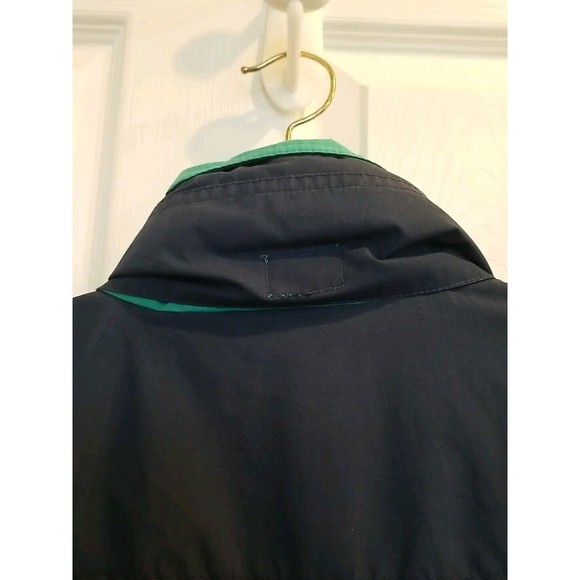 Vintage Gant Navy Green Dual Quarter Zip Jacket Coat Retro 90s Mens L Wi… - Picture 10 of 16